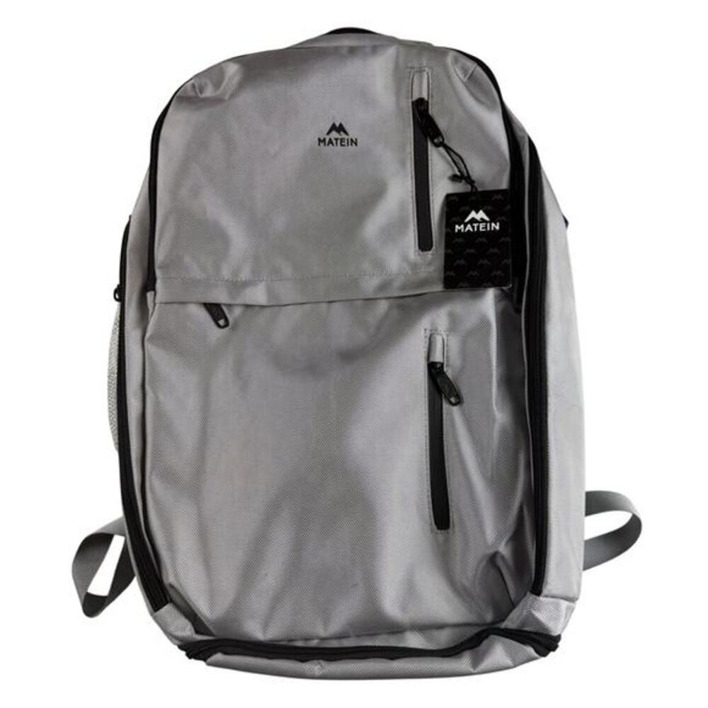 Matein Travel Backpack - Gray - New with Tags & Charger